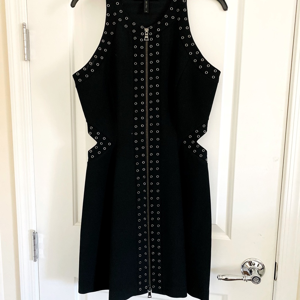 BCBGMAXAZRIA “JENN” dress with side cutouts